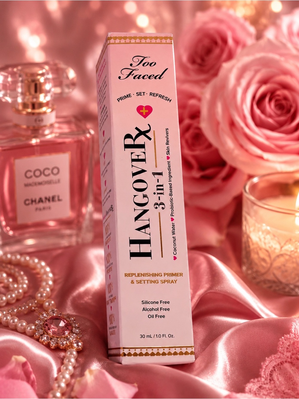 Too Faced 3-in-1 Hangover Setting Spray & Primer Mini